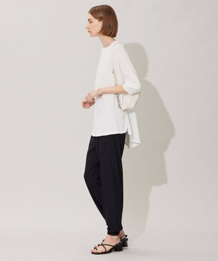 ICB 【洗える・接触冷感】アトラストリコット ジョグパンツ ブラック系