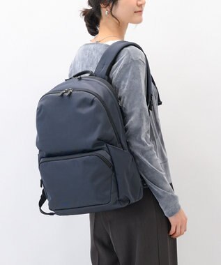 ACE BAGS & LUGGAGE W&.Day/Night ポッケスアプト ラウンドリュック B4サイズ 15.6インチPC収納 20222 ダブルアンドデイナイト ブルーグレー