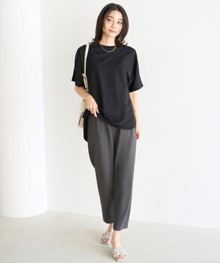 UNFILO BEAUTY FORM-T フォルムTシャツ ブラック