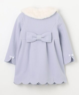 ANY KIDS ウールライクコート サックスブルー