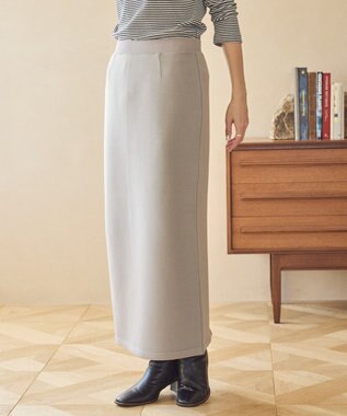 AMERICAN HOLIC ダンボールポンチタイトスカート Gray Beige