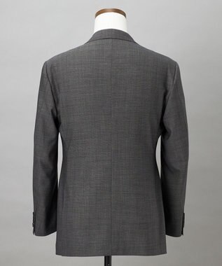 GOTAIRIKU 通年素材【横伸度15％のストレッチ】タスマニア100% SUPER120'sスーパーストレッチ トロピカルスーツ ライトグレー系8