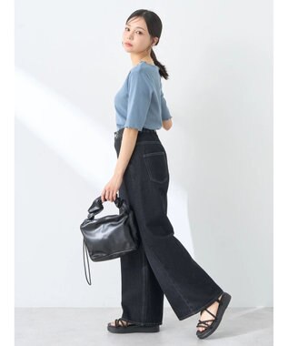 earth music&ecology メロ－リブプルオーバー Sax