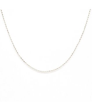 blancotokyo 【金属アレルギー対応】ペタルチェーンネックレス Resplandor シルバー