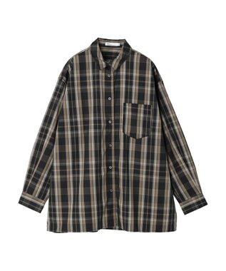 CRAFT STANDARD BOUTIQUE レギュラーカラーシャツ Check Black