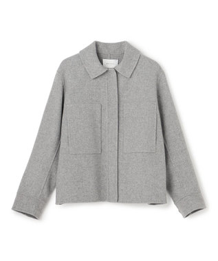 BEIGE， CHAMPIONNET / ウールメルトン シャツジャケット