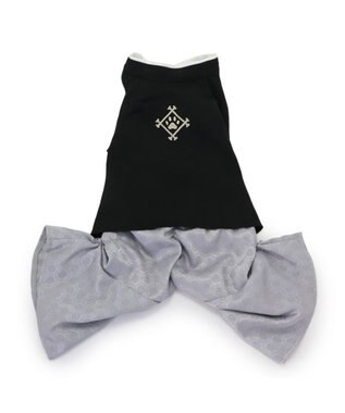 PET PARADISE ペットパラダイス 金糸紋付き袴 中型犬 大型犬 黒