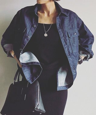 woadblue CPO SHIRT JACKET / CPO シャツジャケット BLUE