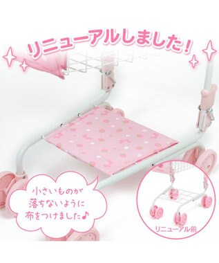 Mother garden マザーガーデン おままごと 野いちご ショッピングカート 《いちご×リボン》 -