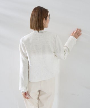 YECCA VECCA ツイードジャケット(2) Off White
