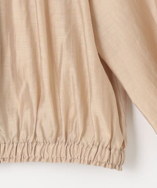 Feroux 【洗える】シアー ブルゾン ベージュ系