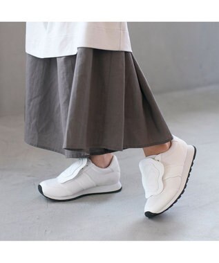 MODE ET JACOMO <D'ICI>取り外し可能キルト付き2WAYスニーカー