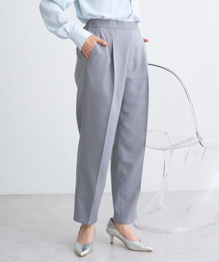 earth music&ecology テーパードパンツ Gray Mixture