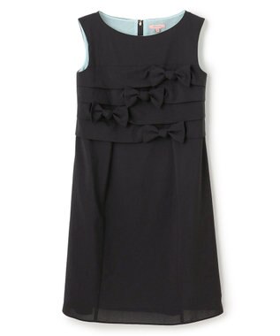 TOCCA 【洗える・消臭・吸水速乾・接触冷感・UVケア】RIBBON KNOT DRESS ドレス ブラック系