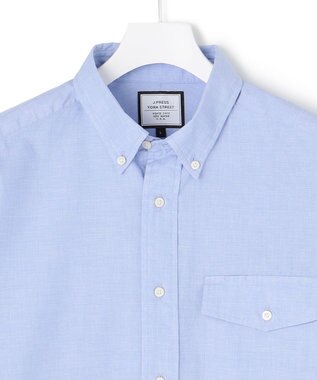 J.PRESS YORK STREET 【UNISEX】ボタンダウンシャツ サックスブルー系