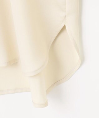 Feroux 【WEB一部店舗限定】スタンドネック ブラウス アイボリー系