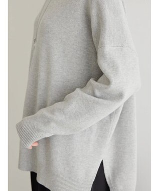 AMERICAN HOLIC バイパチタートルネックニットプルオーバー Light Gray Mixture