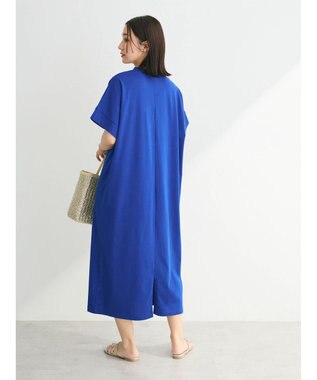 Green Parks 冷っとすずやか　カットワンピース Blue