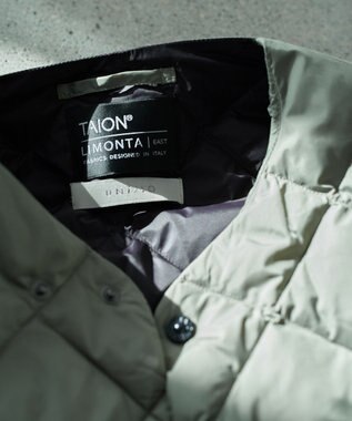 UNFILO 【MEN】UNFILO × TAION キルティングブルゾン オリーブ系