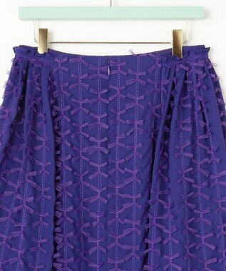 TOCCA 【洗える！】BOWTIFUL スカート パープル系