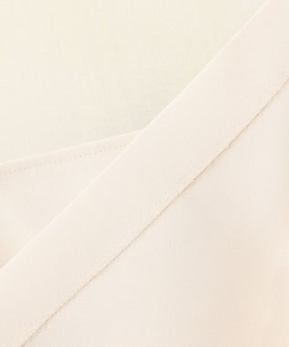 uncrave 【防シワ・洗濯機洗い可】ウォッシャブルダブルクロス ビスチェ ブラウス エクリュ