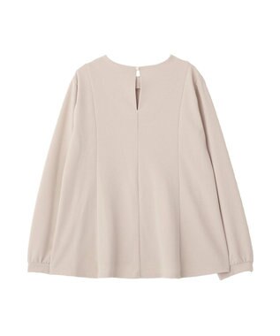 YECCA VECCA 2wayレース襟ブラウス Gray Beige