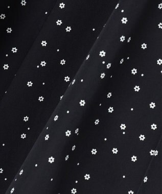 組曲 L フラワースパンコールプリント スカート ブラック系5