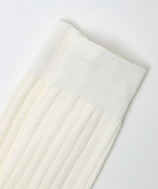 WEGO ゆるリブハイソックス オフホワイト