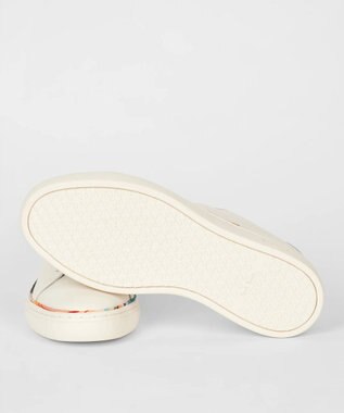 Paul Smith Dusky Swirl ライン スニーカー ホワイト