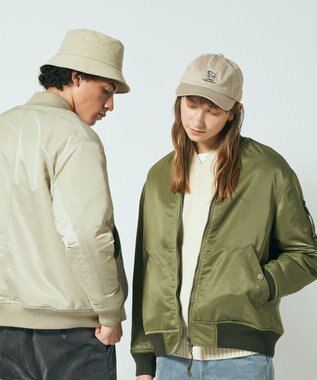 J.PRESS YORK STREET 【UNISEX】リバーシブルMA-1 ベージュ系