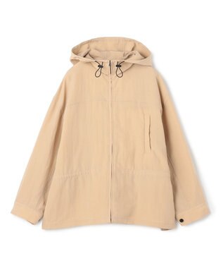 UNFILO ドロスト フーディブルゾン ベージュ