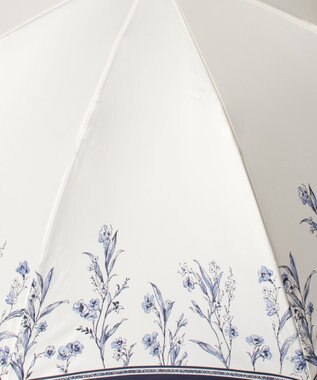 AURORA NINA RICCI ニナリッチ ジャンプ式　耐風雨傘（長傘） ホワイト