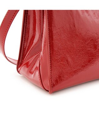 MioFIRANO ホースシューエナメルハンドバッグ 2WAY　FIRANO フィラノ RED