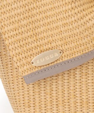 TOCCA BIG RIBBON SUMMER POCHETTE かごバッグ ベージュ系