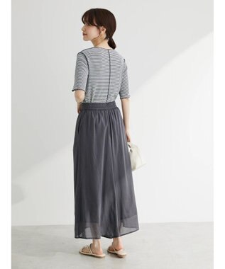 Green Parks Ｉ　スカート見えパンツ Charcoal Gray