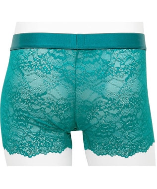 WACOAL MEN ボクサーパンツ 【レースボクサー】 美しさと快適さを追求 通気性 前閉じ WT3822 /ワコールメン ターコイズ