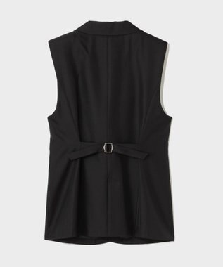 GRACE CONTINENTAL シルクツイルジレ ブラック