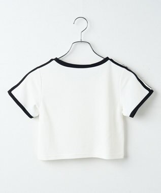 WEGO ラインデザインちびT ホワイト