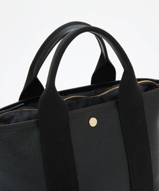 TOPKAPI 【Breath TOPKAPI】SCOTCH GRAIN スコッチグレイン シンプル トートバッグ ブラック