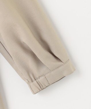 J.PRESS LADIES S 【セットアップ対応・洗える・UVケア・速乾】OXIJEWELストレッチ ブラウス ベージュ系