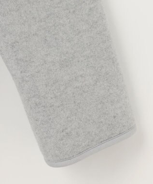 ANY SIS ウールライクミドルフーディ コート ライトトップグレー