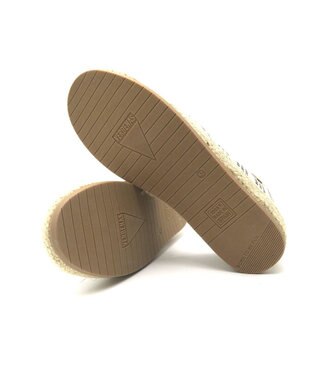 BONTRE 【VERBENAS/ベルベナス】ラフストライプスリッポン アイボリー