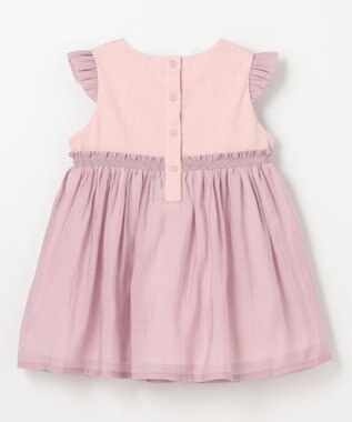 組曲 KIDS 【80~100㎝】ベビーフラワー ドレス ピンク系