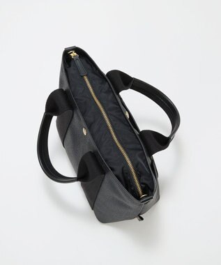 TOPKAPI 【Breath TOPKAPI】SCOTCH GRAIN スコッチグレイン シンプル トートバッグ ブラック