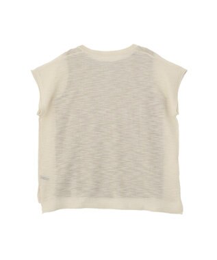 YECCA VECCA 【2点SET】ヘンリーネックスラブシアーニット Light Beige
