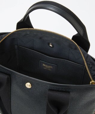 TOPKAPI 【Breath TOPKAPI】SCOTCH GRAIN スコッチグレイン シンプル トートバッグ ブラック