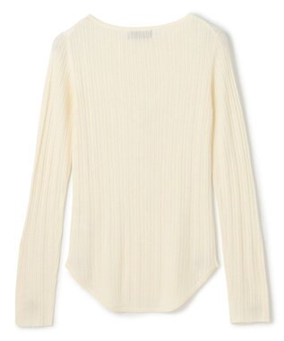 uncrave ハイゲージニット ヘンリーネックトップス オフ