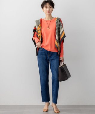 23区 アクリルハンドル バッグ グレー系