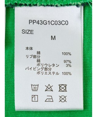 CRAFT STANDARD BOUTIQUE 【ユニセックス】PEANUTS/スヌーピー 切り替えTシャツ Green