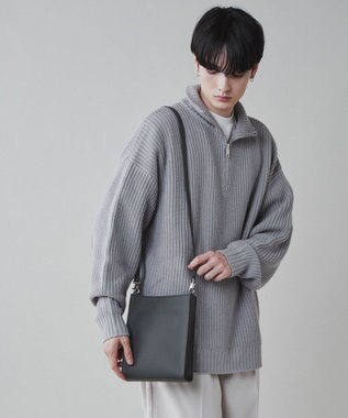 WEGO PUスクエアショルダー グレー